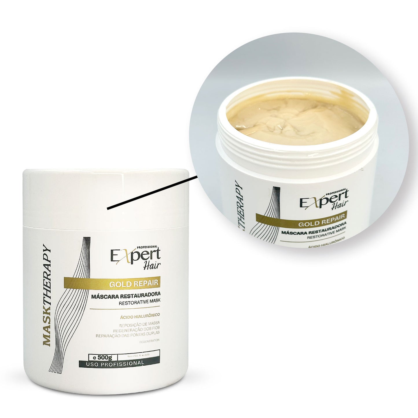 Expert Hair Gold Repair Mascarilla Restauradora 500g/17.63oz