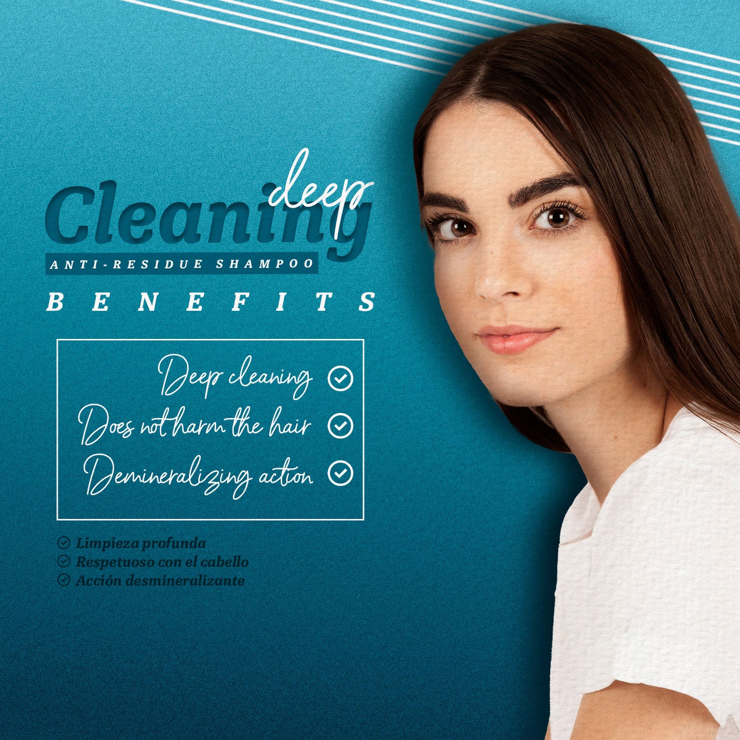 Expert Hair Kit Champú de limpieza profunda y crema reestructurante de bioproteínas 2X1L/2X33.8 fl.oz
