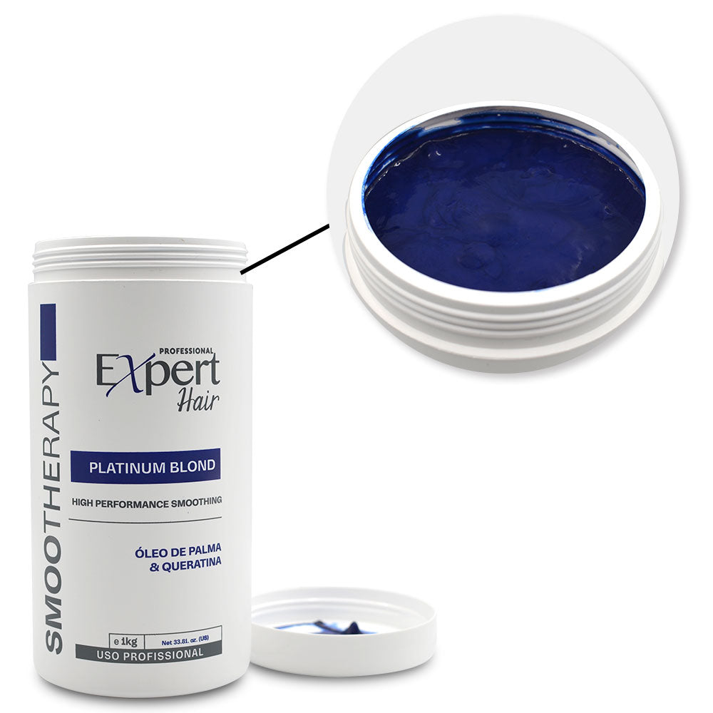 Kit Expert Botox Capilar BotoExpert Queratina Liso + Mascarilla Tratamiento Rubio Platino 2x1kg/35.2 fl.oz