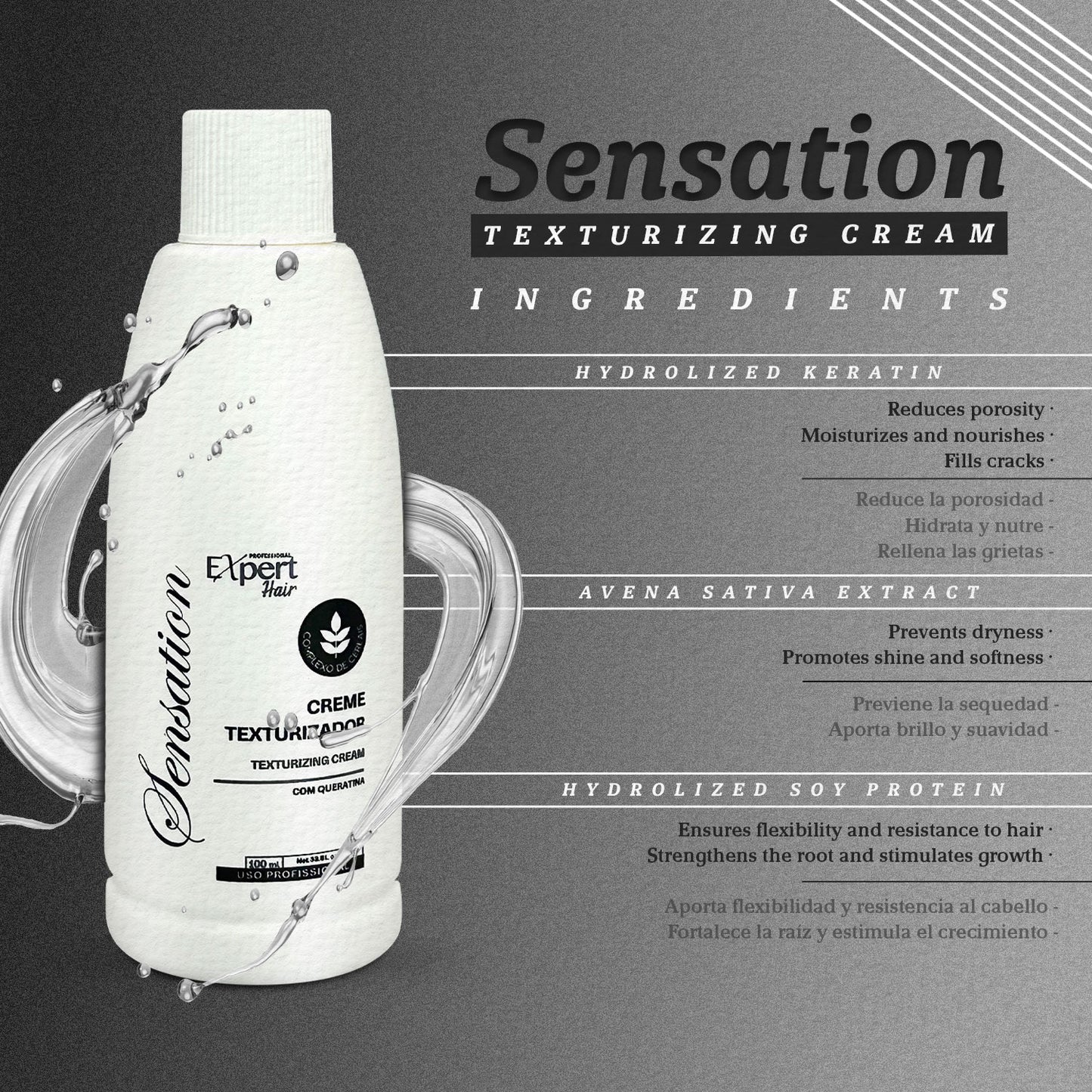 Expert Hair Sensation Crema Texturizante Profesional 100ml/3.38fl.oz